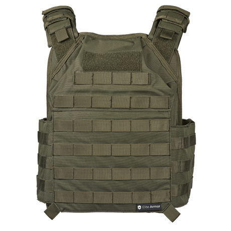 EA Plate Carrier vihreä — tuotekuva.