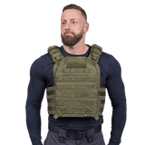 EA Plate Carrier vihreä — tuotekuva.