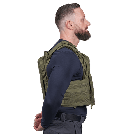 EA Plate Carrier vihreä — tuotekuva.