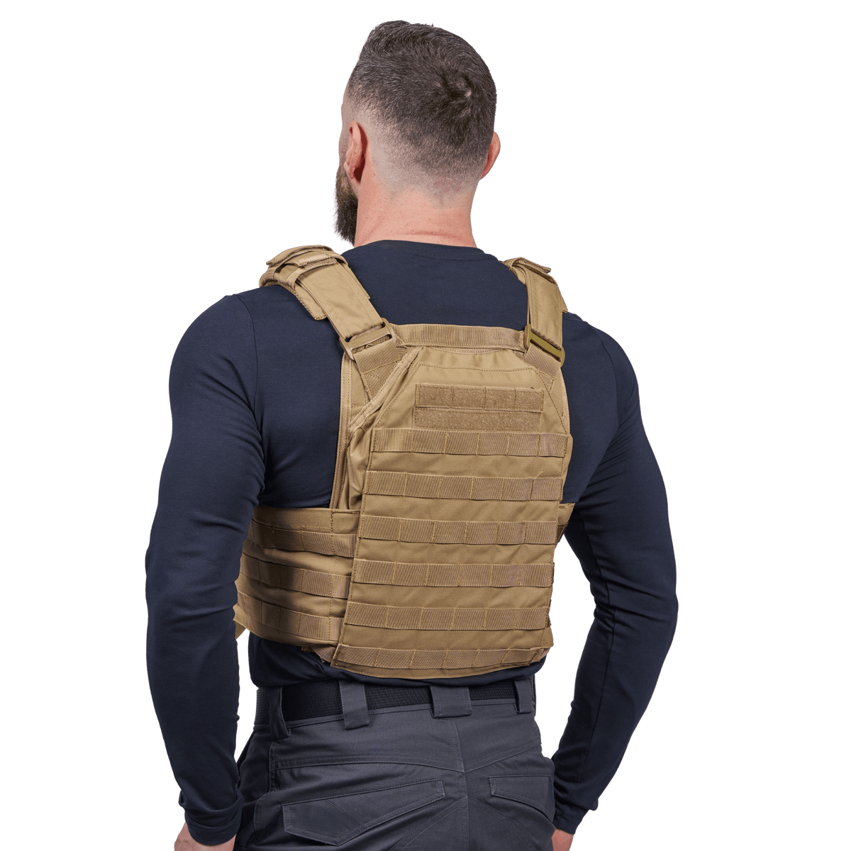 EA Plate Carrier Khaki — tuotekuva.
