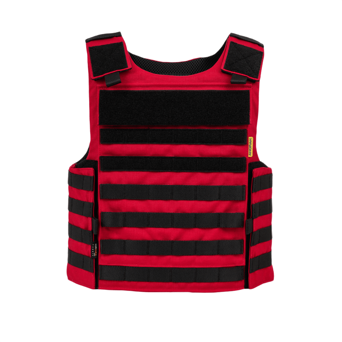 Anorak Rhodium® Instructor I pistos- ja luodinsuojaliivi punaisena, NIJ Level IIIA -suojaus veitsiä ja teriä vastaan.
