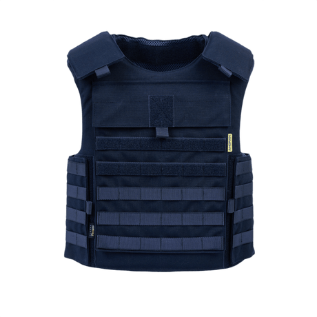 Anorak Rhodium® Tactical II – fr.bk. pistos- ja luodinsuojaliivi, NIJ Level IIIA -suojaus, musta väri.