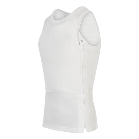 Anorak Rhodium® Undershirt I pehmeillä panssarilevyillä, taso Level IIIA suoja, tarkoitettu huomaamattomaan käyttöön vaatteiden alla.