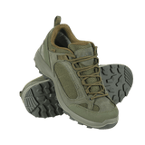Tactical Sneakers Demi-Season – Kevyt ja mukava, vihreät kengät trekkingiin ja ulkoiluun, kestävä pohja, kumivahvistettu kärki ja kanta.