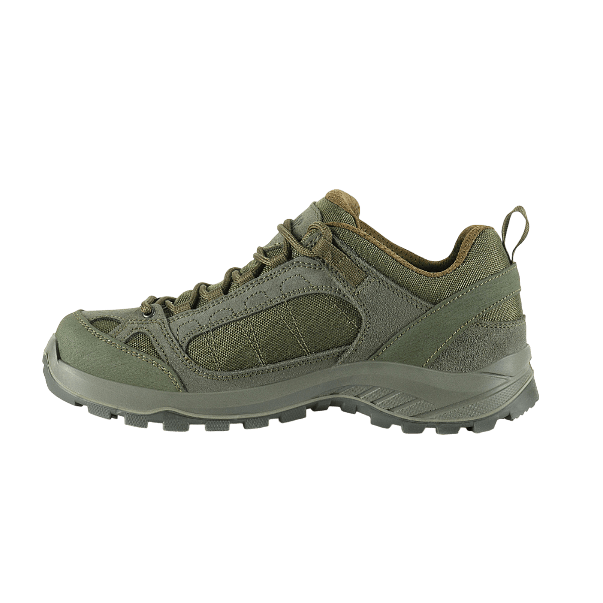Tactical Sneakers Demi-Season – Kevyt ja mukava kenkä trekkingiin ja ulkoiluun, valmistettu luonnonnahasta ja Cordurasta kumivahvistuksella.