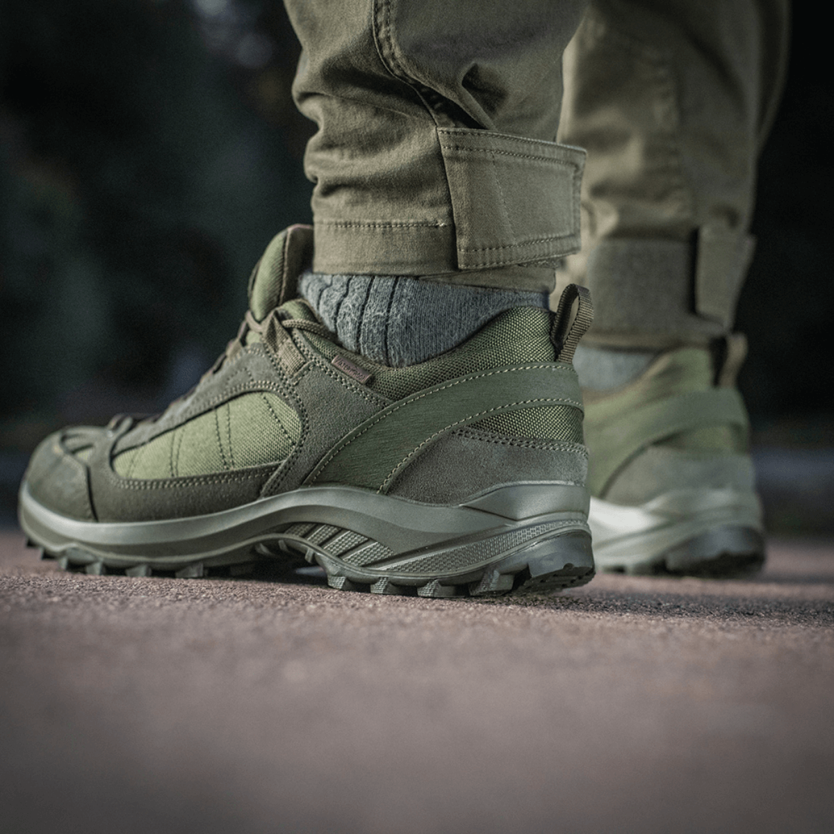 M-Tac Tactical Sneakers Demi-Season – kevyt ja mukava, sopii retkeilyyn ja ulkoiluun, aitonahkaa ja Corduraa.