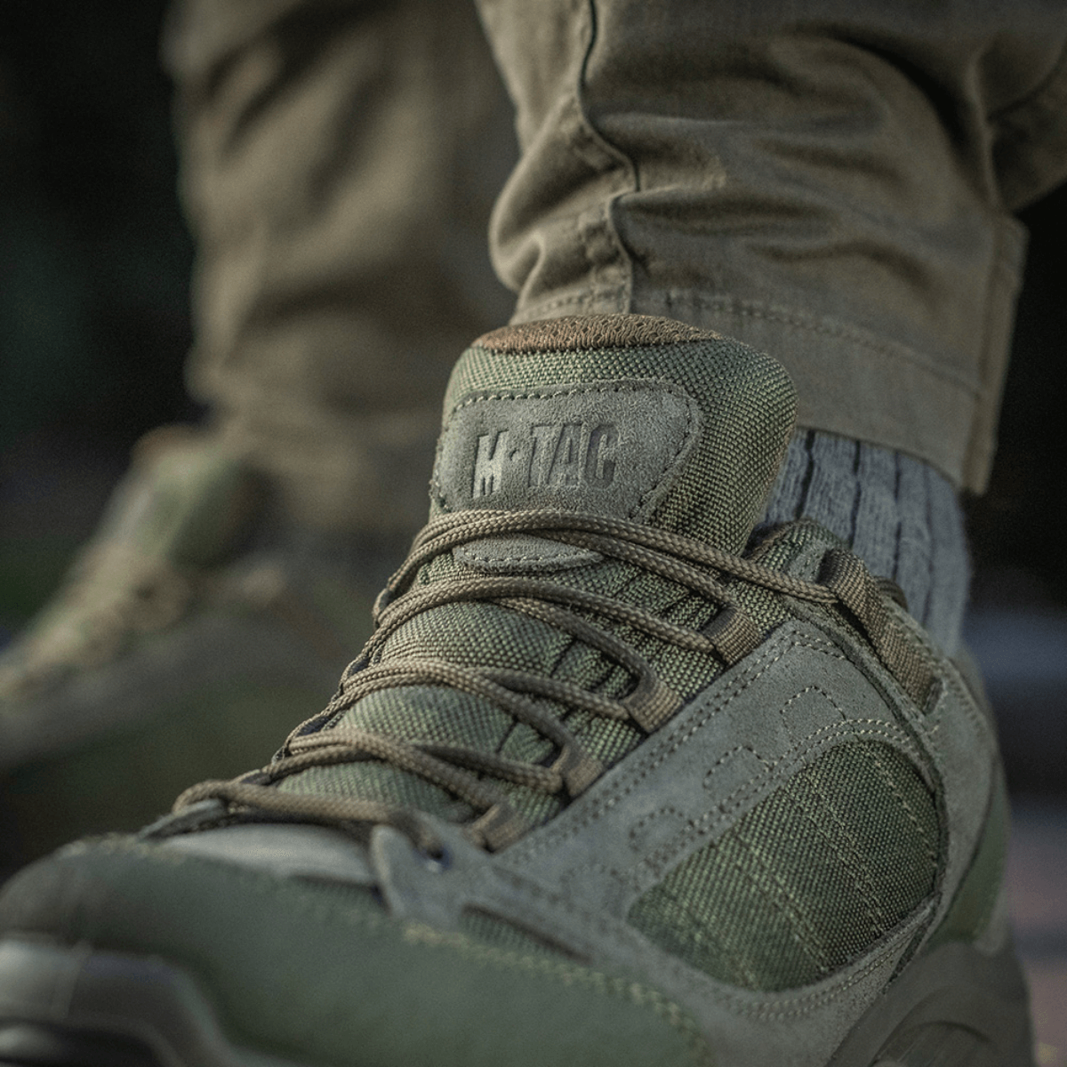 M-Tac Tactical Sneakers Demi-Season – kevyt ja mukava M-Tac-kenkä, aitonahkaa ja Corduraa, sopii retkeilyyn ja ulkoiluun.