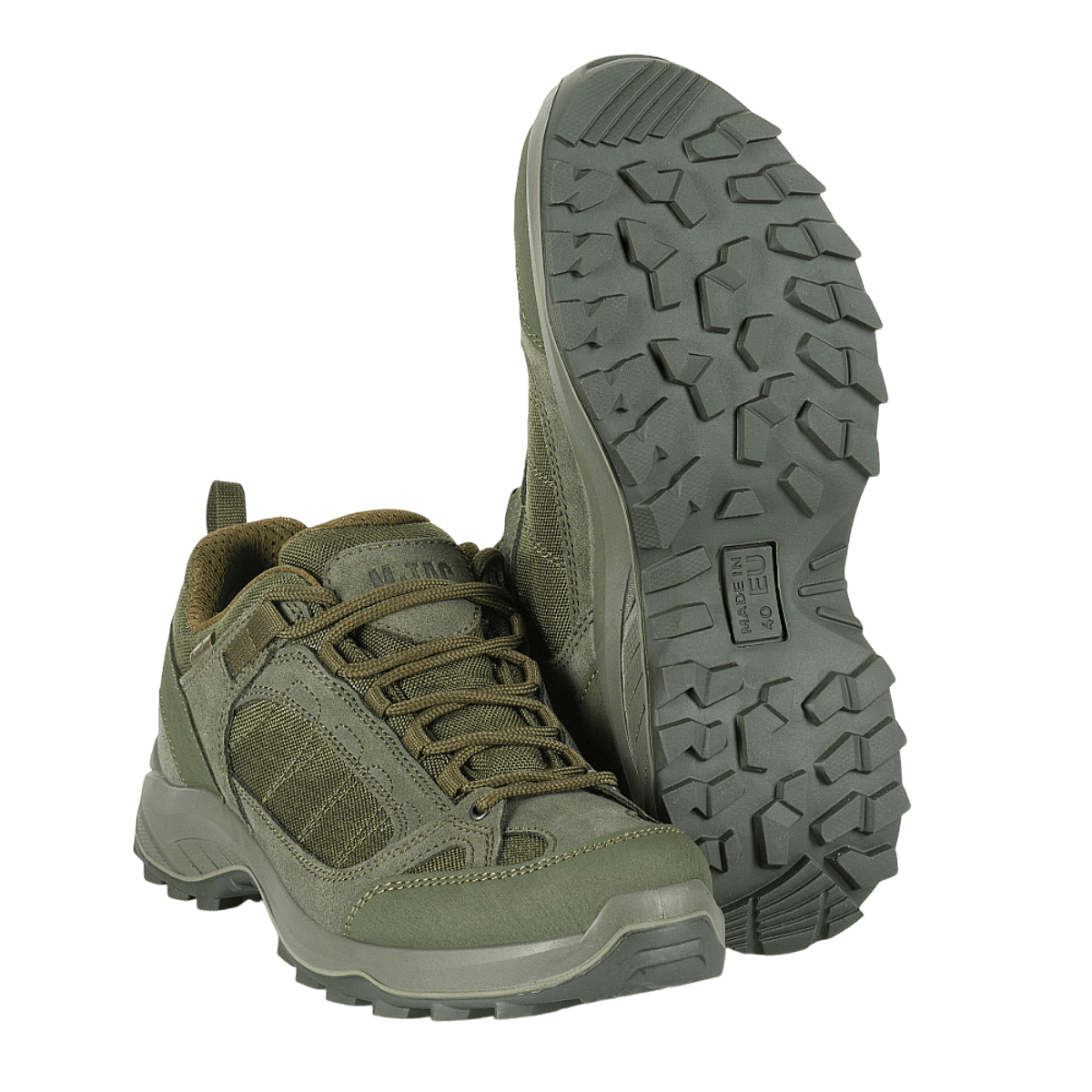 Tactical Sneakers Demi-Season – Kevyt ja mukava trekkingiin ja ulkoiluun, kestävä pohja ja kumivahvistettu kärki ja kanta.