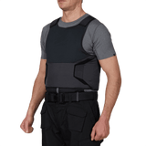 Anorak Topaz® Concealable I -pistosuojaliivi, veitsi- ja pistosuoja maksimaaliseen Level 1 -suojaan, piilotettavissa vaatteiden alle.
