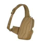 M-Tac Buckler Taske Elite Hex, musta, piilotettu kantotila, MOLLE-järjestelmä ja iskunvaimennus käyttömukavuutta varten.